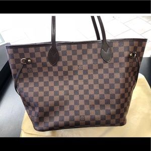 Louis Vuitton Neverfull damped Ebene MM